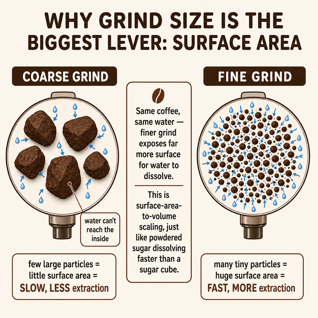 A clean educational infographic on a warm cream background (#F5EFE6) titled "WH…